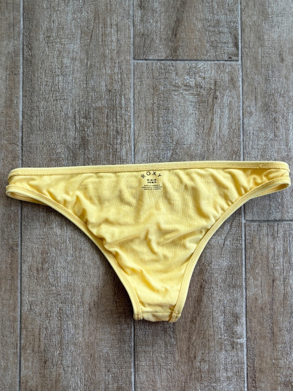 Roxy Solid Moderate Coverage Bikini Bottom - Picture 3 of 4
